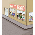 FAsT FOOD, dessin de Adene, réf. 0075-0010