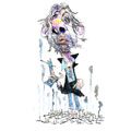 Serge Gainsbourg, caricature de Antonelli, réf. 0043-0032