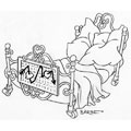 Cote d'amour, dessin de Barbe, réf. 0023-0007