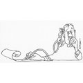 Péchés de faussaire, dessin de Barbe, réf. 0023-0044