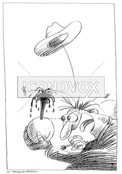 Le pactole du pétrole, dessin de Gaüzère, réf. 0001-0007