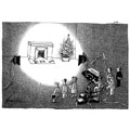 Père Noël, dessin de Gaüzère, réf. 0001-0426