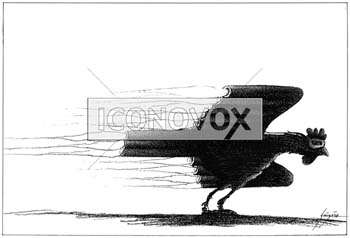 l'aeronautique française, dessin de Gaüzère, réf. 0001-0722