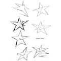 Quelques étoiles..., dessin de Gaüzère, réf. 0001-0877