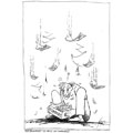 Des économies de bouts de chandelle, dessin de Gaüzère, réf. 0001-1123