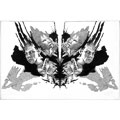 Test de Rorschach, dessin de Gaüzère, réf. 0001-1296