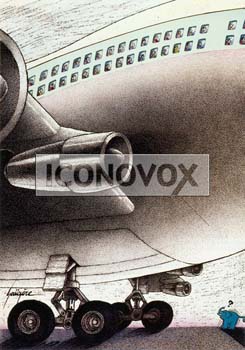 Industrie aéronautique, dessin de Gaüzère, réf. 0001-1334