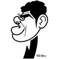 Jamel Debbouze, caricature de Gibo, réf. 0047-0033