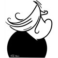 Gérard Depardieu, caricature de Gibo, réf. 0047-0048
