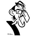 Christophe Willem, caricature de Gibo, réf. 0047-0075