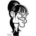 Sarah Palin, caricature de Gibo, réf. 0047-0143