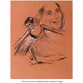 Ségolène Royal d'après Degas, caricature de Hours, réf. 0048-0007