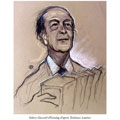 Valéry Giscard d’Estaing d'après Toulouse Lautrec, caricature de Hours, réf. 0048-0008
