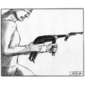 Terrorisme, dessin de Maja, réf. 0006-0065