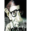 Woody Allen, caricature de Moine, réf. 0045-0001