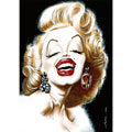 Marilyn Monroe, caricature de Moine, réf. 0045-0047