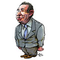François Bayrou, caricature de Mric, réf. 0041-0002