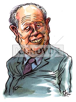 Jean-Claude Gaudin, caricature de Mric, réf. 0041-0015