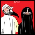 Burqa, dessin de Pakman, réf. 0074-0032