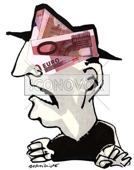 Chapeau, l'euro !, dessin de Phillipe, réf. 0011-0048