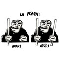 La prison, dessin de Phillipe, réf. 0011-0336