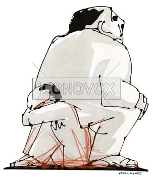 Position sociale, dessin de Phillipe, réf. 0011-0589