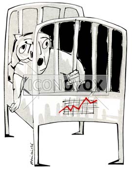 Prisonnier, dessin de Phillipe, réf. 0011-0630