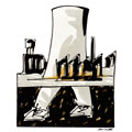 Soutier du nucléaire, dessin de Phillipe, réf. 0011-0800