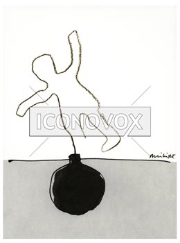 Anti-personnel, dessin de Phillipe, réf. 0011-1268