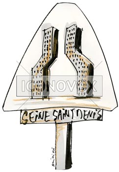 Seine-Saint-Denis, dessin de Phillipe, réf. 0011-1279