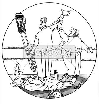boxe clair, dessin de Samson, réf. 0015-1476