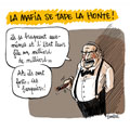 La mafia se tape la honte!, dessin de Soulcié, réf. 0051-0221
