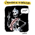 L'obsession de la minceur, dessin de Soulcié, réf. 0051-0228