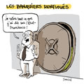 Les banquiers renfloués, dessin de Soulcié, réf. 0051-0275