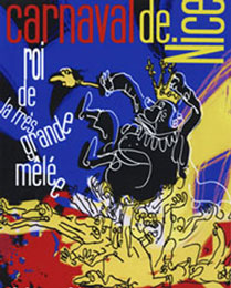 Affiche de Tignous pour le Carnaval de nice 2007