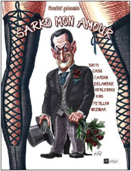 Sarko Mon amour, couverture, dessin de couverture de Kiro