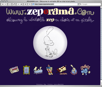 Site internet de Zep auteur de Titeuf