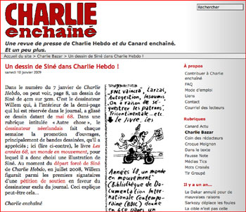 Site Charlie enchainé