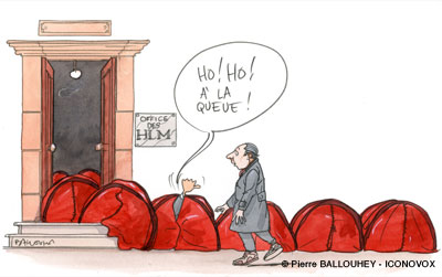 Dessin de Pierre Ballouhey pour le DAL