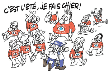 Charb- dessin du t-shirt