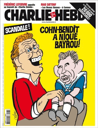 Charlie hebdo - Une du 09 Juin 2009