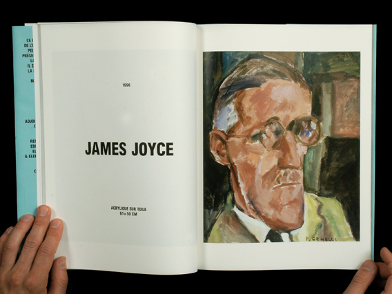 James Joyce - Peinture de Pancho