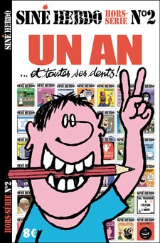 Siné hebdo n°2 - Un an et toutes ses dents !