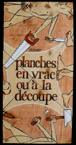 Planches en vrac ou à la découpe - Etienne Lécroart