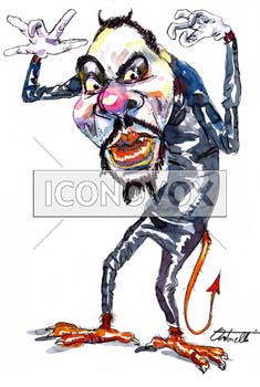 Dieudonné, caricature de Antonelli, réf. 0043-0009