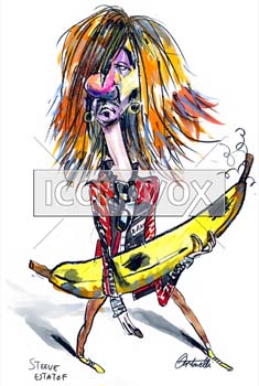 Steeve Estatof, caricature de Antonelli, réf. 0043-0033