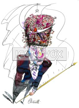 Abdullah Gül, caricature de Antonelli, réf. 0043-0036