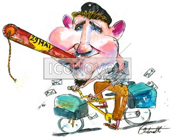 caricature de Antonelli, réf. 0043-0049