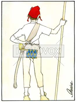 dessin de Avoine, réf. 0055-0014