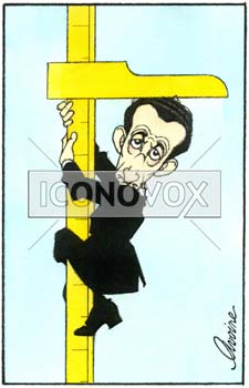 caricature de Avoine, réf. 0055-0035